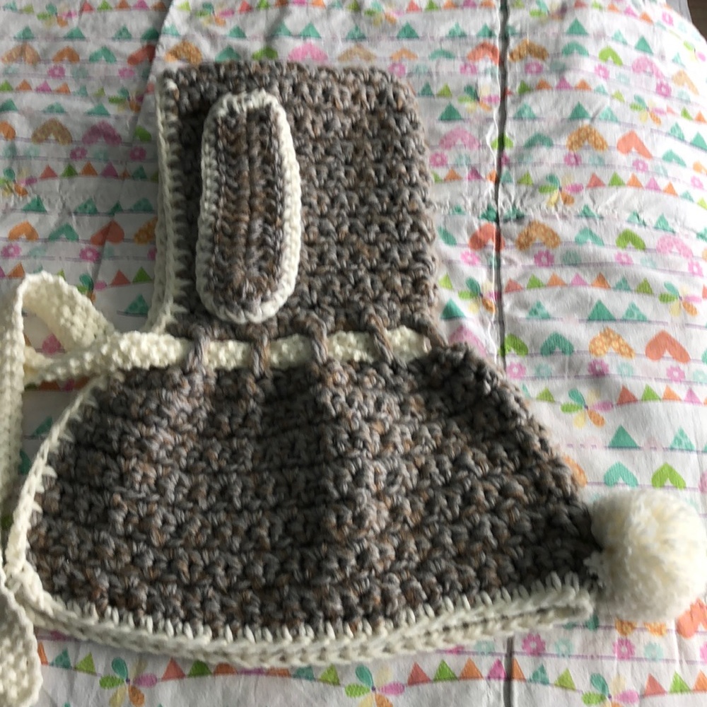 Rabbit Winter hat for girls